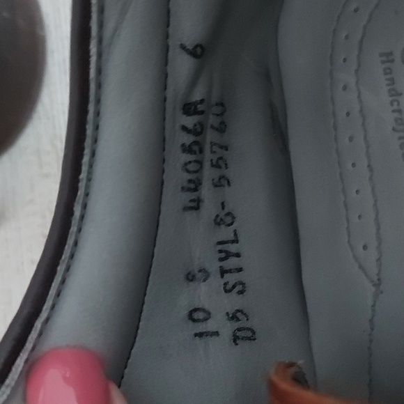 NWOB FootJoy Spikeless Golf Oxford Lace Up Shoes Brown And Black Size 10 - Picture 10 of 10